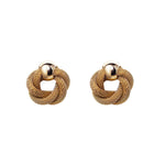 Marine knot earrings